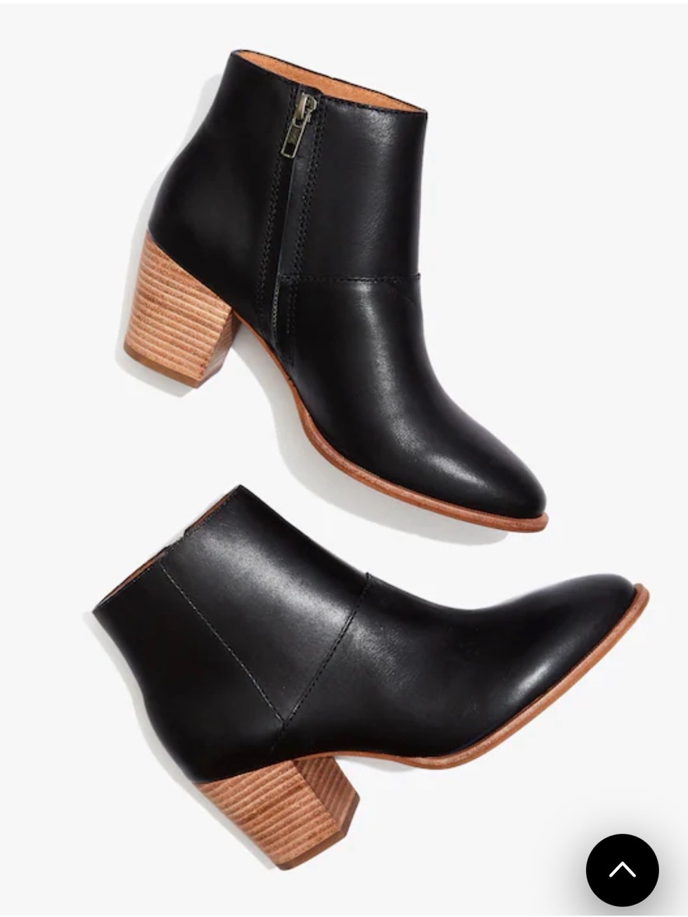 Madewell The Rosie Ankle Boot in Leather